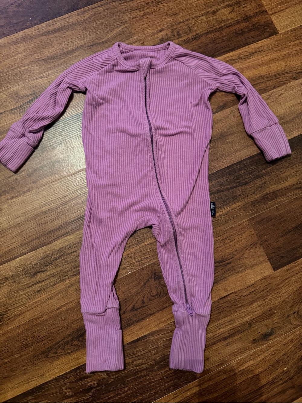 Millie & Roo Bamboo ribbed pajamas